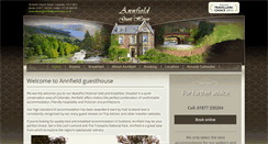 Desktop Screenshot of annfieldguesthouse.co.uk